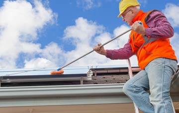 Kirby Fields soft wash roof cleaning